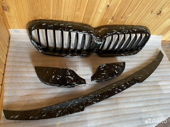 Карбоновый комплект BMW G30 кованый карбон