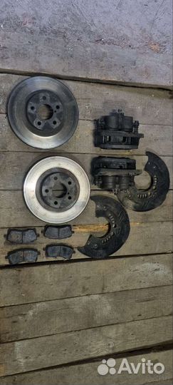 Передние тормоза subaru