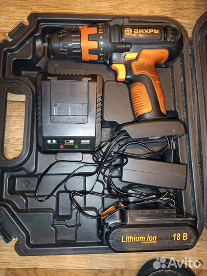 Аккумуляторная дрель шуруповерт бу
