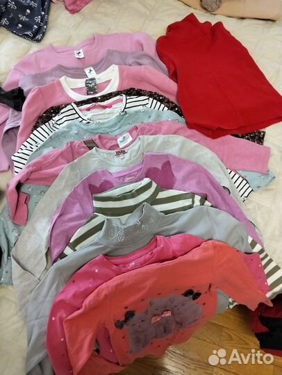 Вещи пакетом девочке 116-128