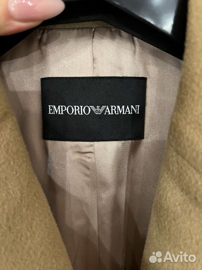 Emporio armani пальто оригинал