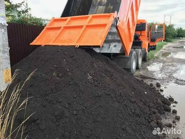 Земля камаз чернозем доставка