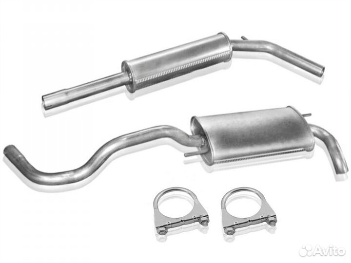 Глушитель Volksvagen Polo в наличии