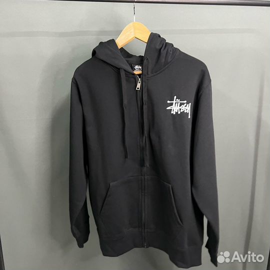 Зип худи Stussy Basic Logo SS23