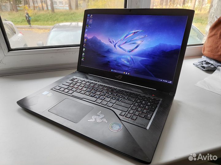 Ноутбук asus rog strix gl703vd
