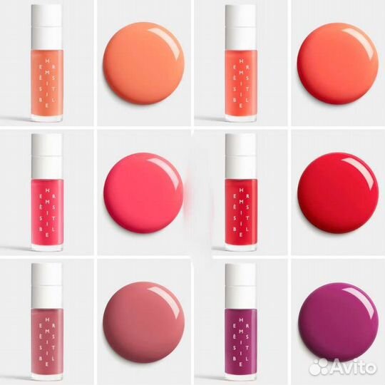 Hermès масло для губ вся коллекция