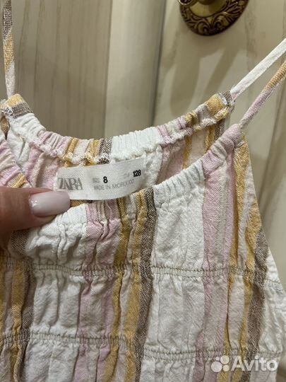 Летнее платье zara