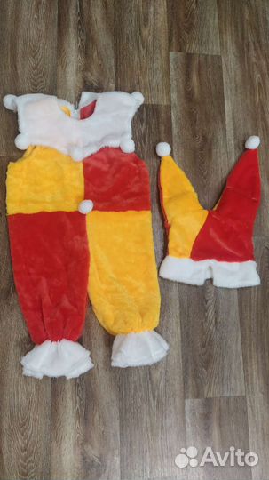 Костюм петрушки 110 размер