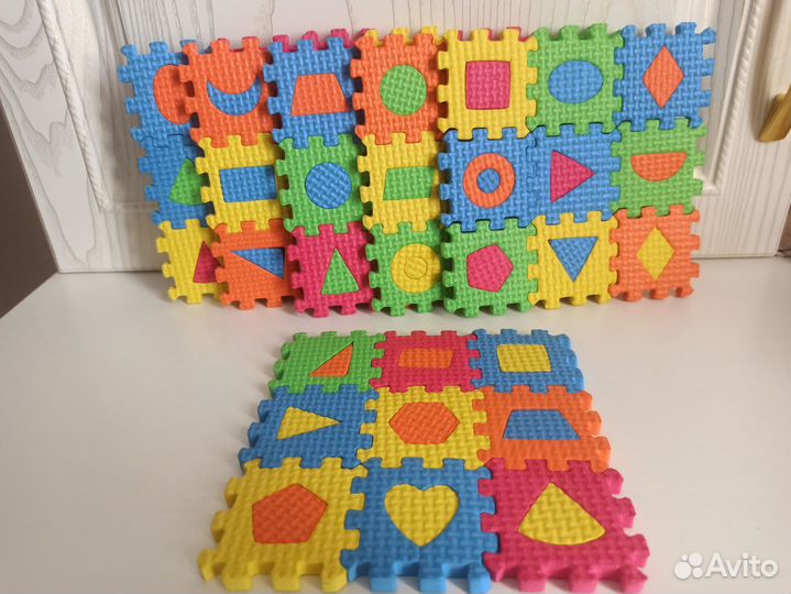 Мягкий коврик пазл