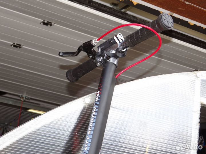 Самокат City Scooter Disk черный