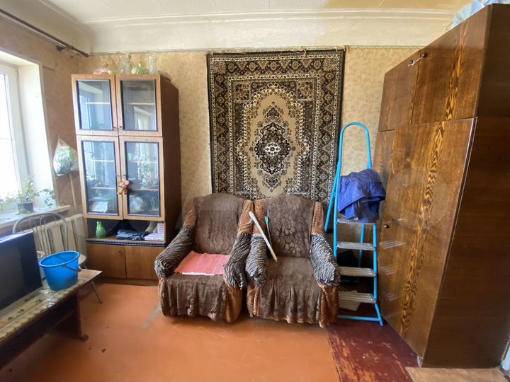 Комната 19,6 м² в 1-к., 2/2 эт.