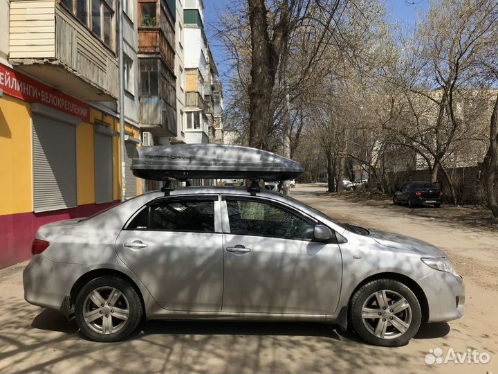 Автобокс на крышу Toyota Corolla (Terra Drive 480)