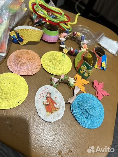 Пасхальный набор, подставки под яица, декор яиц