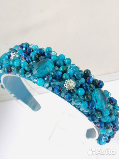 Ободок для волос ручной работы