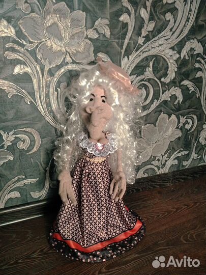 Каркасная кукла ручной работы