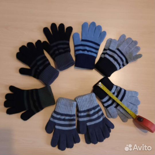 Перчатки вязаные