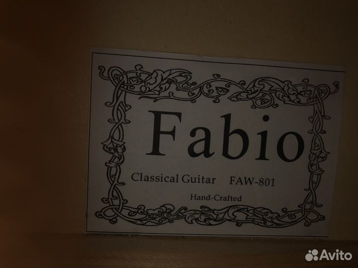 Акустическая гитара Fabio