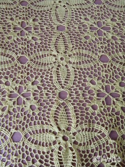 Вязаные салфетки и скатерти