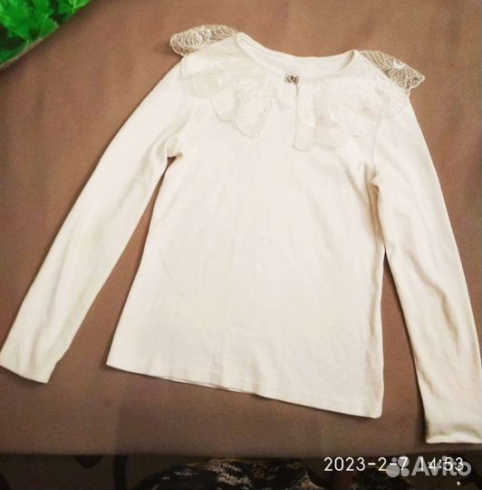 Блузка для девочки 140 146