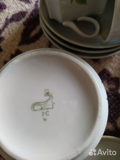 Чайно кофейный сервиз Багданович