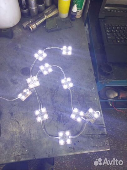 Светодиодный модуль 12 в 4 smd