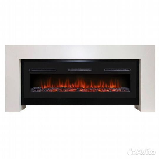 Портал Firelight Suprema Long белый, черный