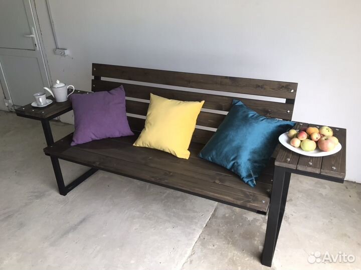 Скамейка лавочка садовая