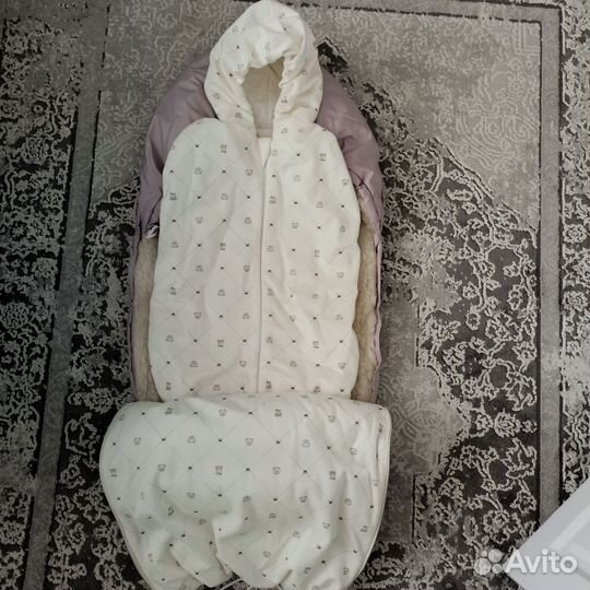 Конверт на выписку для девочки зима