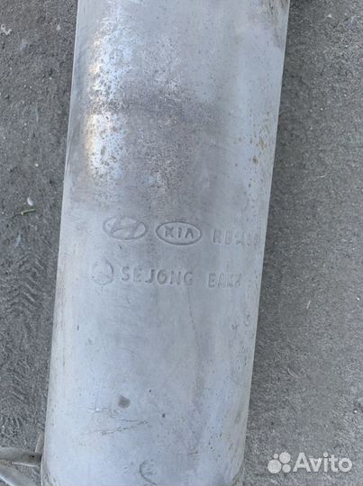 Резонатор/глушитель Kia Rio 3/Hyundai solaris