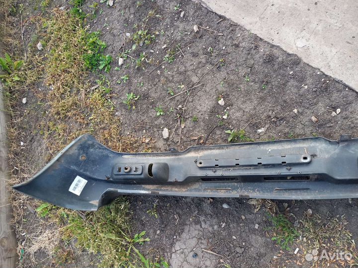 Бампер задний chevrolet niva