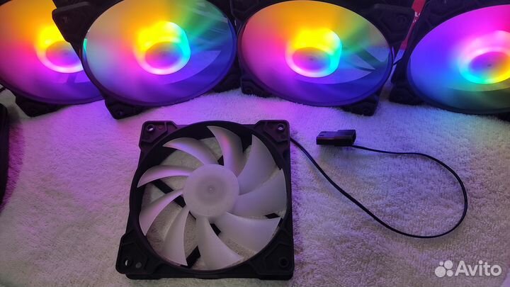 Корпусные вентиляторы 120мм RGB