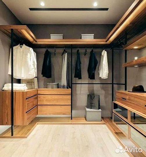 Гардеробная loft