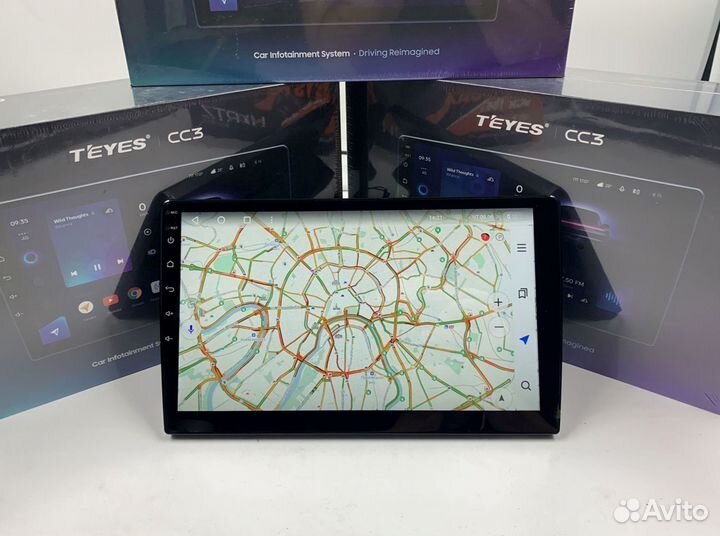 Магнитола на андройде Teyes 4/64 для Hyundai