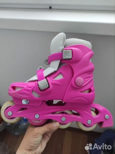 Коньки роликовые детские раздвижные