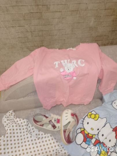 Детские вещи пакетом на девочку 98 104