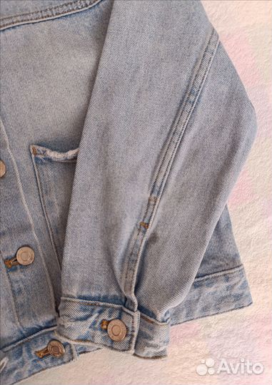 Джинсовая куртка Zara для двойни