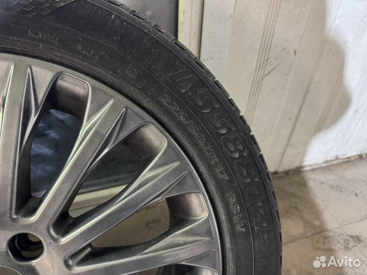 Колеса в сборе r17 летние на Форд