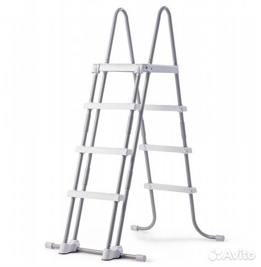 Каркасный бассейн 26742 intex 457х122 серое дерево