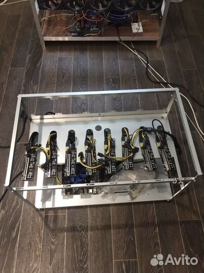 Тушка для майнинга 8 карт