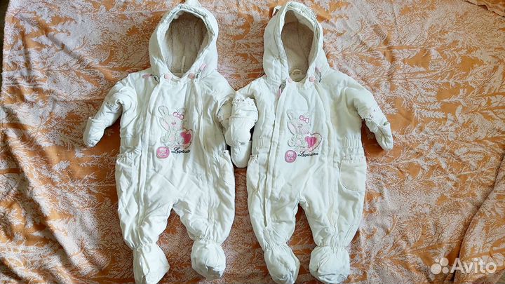 Комбинезон для двойни deux par deux, 68