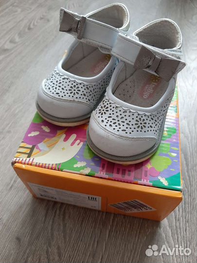 Туфли для девочки 19р