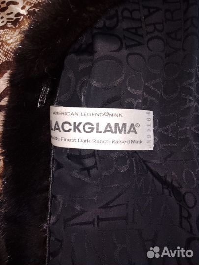 Шуба норковая blackglama