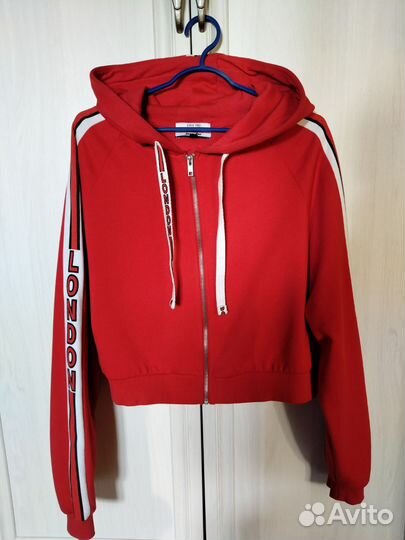 Укороченная кофта зипка