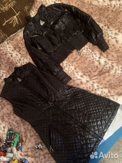 Платье с курткой