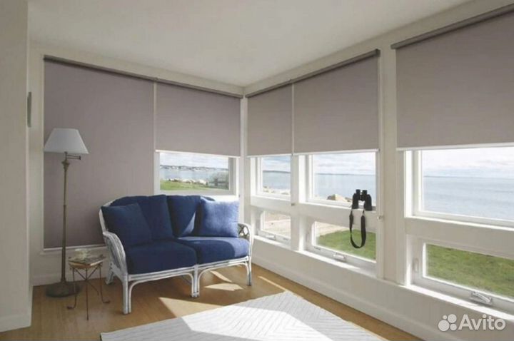 Рулонные шторы блэкаут под заказ