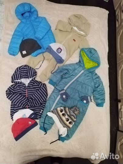 Пакет фирменных вещей для мальчика 74