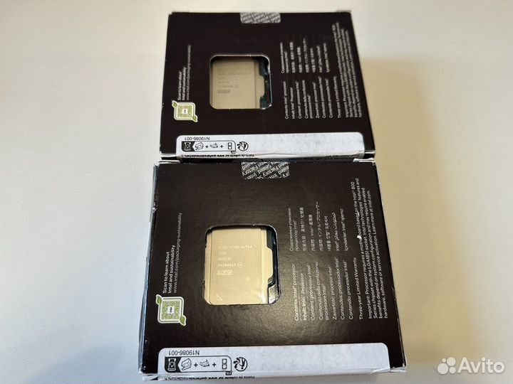 Intel core Ultra 7 265K, Box - Новые из США