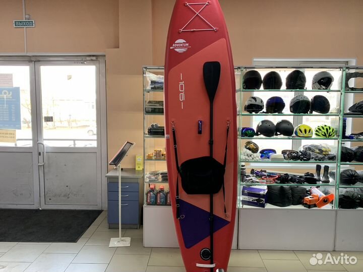 Сап доска Sup борд Adventum 10.6 Красная