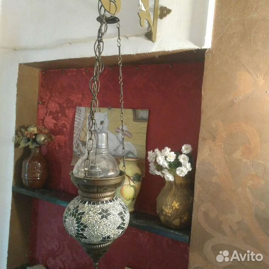 Лампада, ночник, подвесная лампа Индия