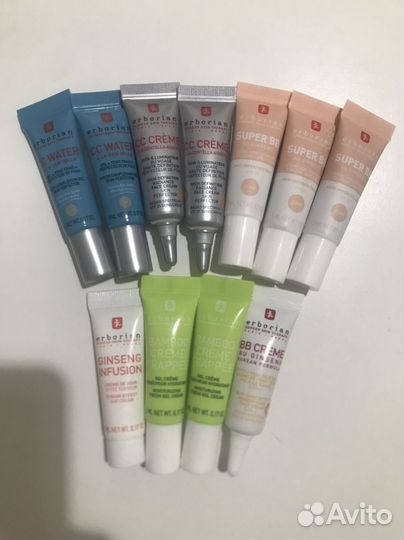 Elemis, erborian и др - Набор косметики пакетом